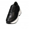 Deportivos de mujer 6019 negro combinado