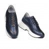 Zapatillas deportivas de mujer 6019 índigo nácar combinado