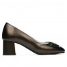 Zapatos elegantes de mujer 1274 marrón nácar