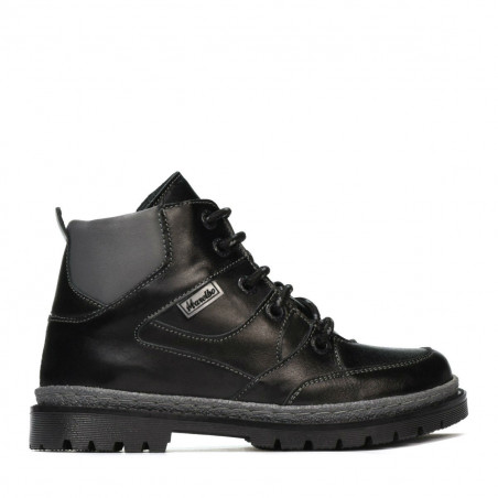 Botas para niños 3017 negro+gris
