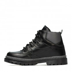 Botas para niños 3017 negro+gris