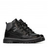 Botas para niños 3017 negro+gris
