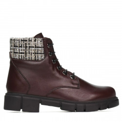 Botas de mujer 3341 burdeos