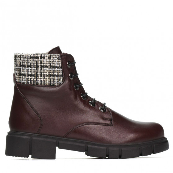 Botas de mujer 3341 burdeos