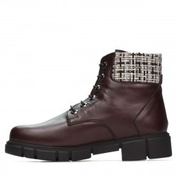 Botas de mujer 3341 burdeos
