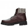 Botas de mujer 3341 burdeos