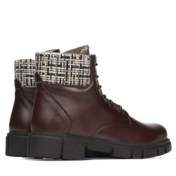 Botas de mujer 3341 burdeos