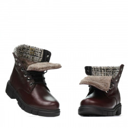 Botas de mujer 3341 burdeos