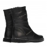 Botas para niños 3019 negro