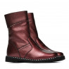 Botas infantiles 3019 burdeos nacarado