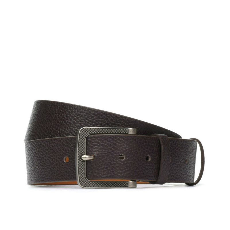 Cinturón para hombres 10b cuero marrón