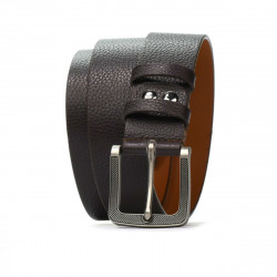 Cinturón para hombres 10b cuero marrón