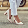 Zapatos elegantes de mujer 1273 nude