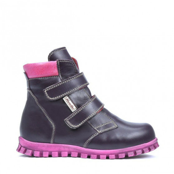 Botas para niños pequeños 32c morado combinado