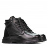 Botines para hombres 4119 negro combinado
