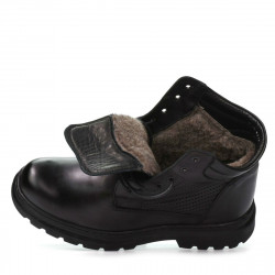 Botines para hombres 4119 negro combinado