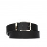 Cinturón hombre 40b negro mate