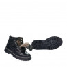 Botines para niños 3017 índigo+gris