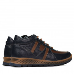 Botas para hombre 4120 índigo+marrón