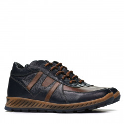 Botas para hombre 4120 índigo+marrón