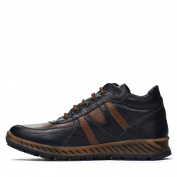 Botas para hombre 4120 índigo+marrón