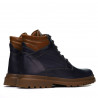 Botines para hombre 4119 índigo combinado