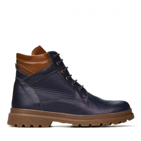 Botines para hombre 4119 índigo combinado