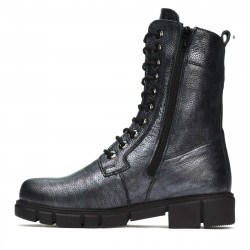 Botines de mujer 3337-1 gris nácar