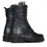 Botines de mujer 3337-1 gris nácar