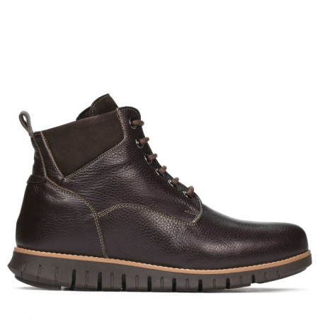 Botines hombre 4108 café+marrón