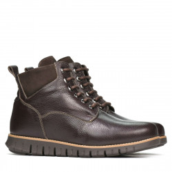 Botines hombre 4108 café+marrón