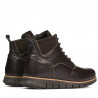 Botines hombre 4108 café+marrón