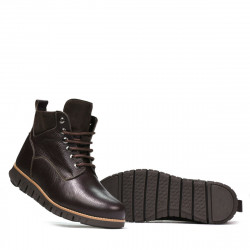 Botines hombre 4108 café+marrón