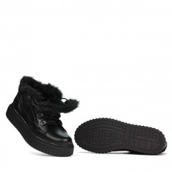 Botines mujer 3344 negro