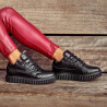 Botines mujer 3344 negro lifestyle