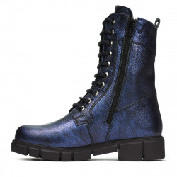 Botas de mujer 3337-1 índigo nacarado
