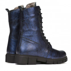 Botas de mujer 3337-1 índigo nacarado
