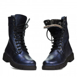 Botas de mujer 3337-1 índigo nacarado