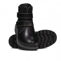 Botines adolescentes 4002 negro