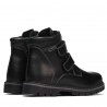 Botines adolescentes 4002 negro