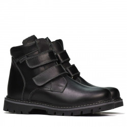 Botines adolescentes 4002 negro