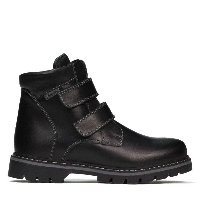 Botines adolescentes 4002 negro