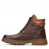 Botines para hombre 4119 café combinado