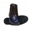 Botas hombre 497 índigo+marrón