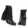 Botines mujer 3346 negro