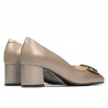 Zapatos elegantes para dama 1274 capuchino nácar