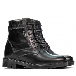 Botas de mujer 3316 negro combinado