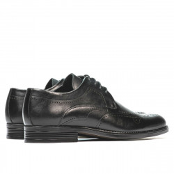 Zapatos elegantes de hombre 907 negro