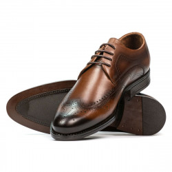 Zapatos elegantes para hombre 907 a marrón