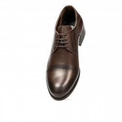 Zapatos elegantes para hombre 822 a café